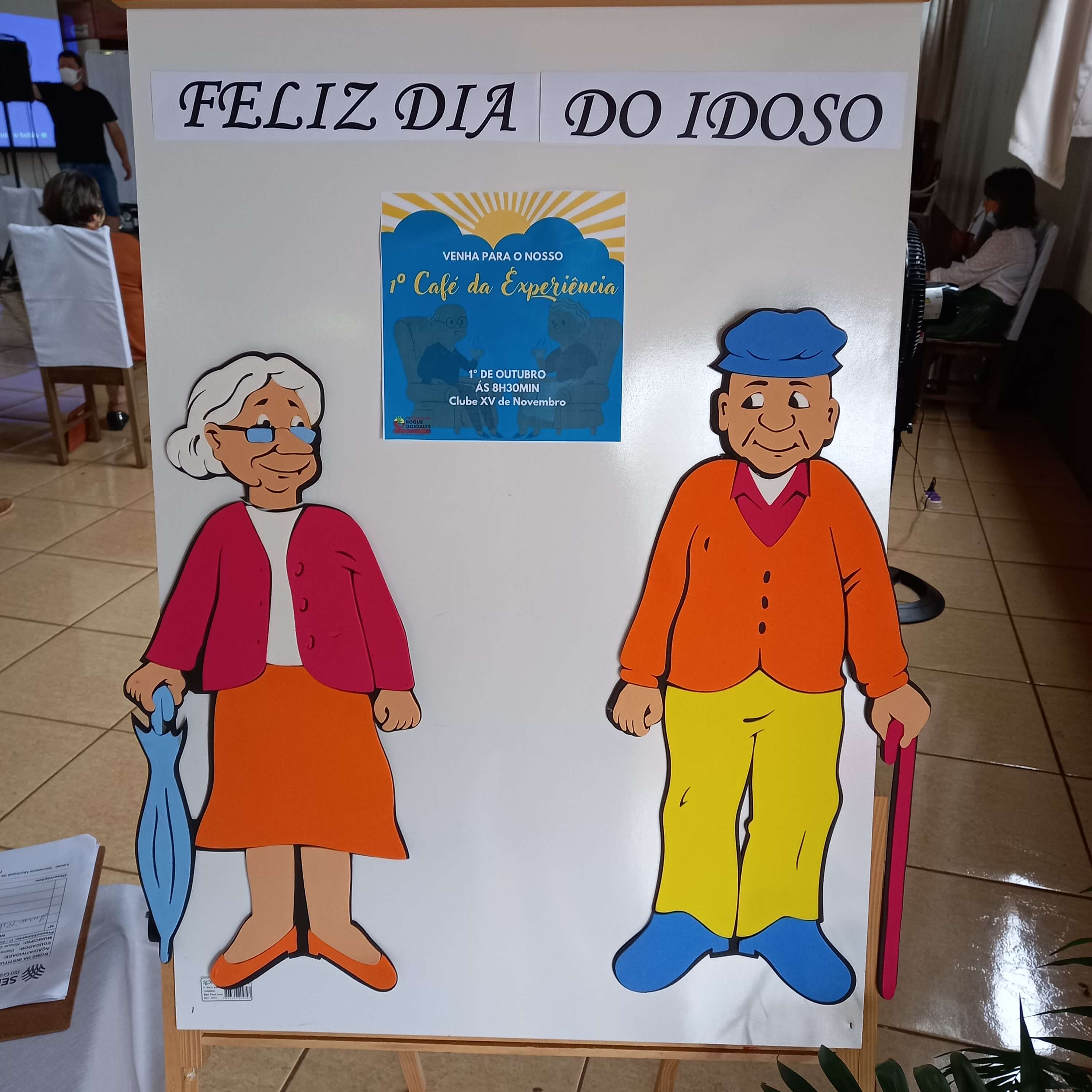 1º CAFÉ DA EXPERIÊNCIA - HOMENAGEM AOS IDOSOS