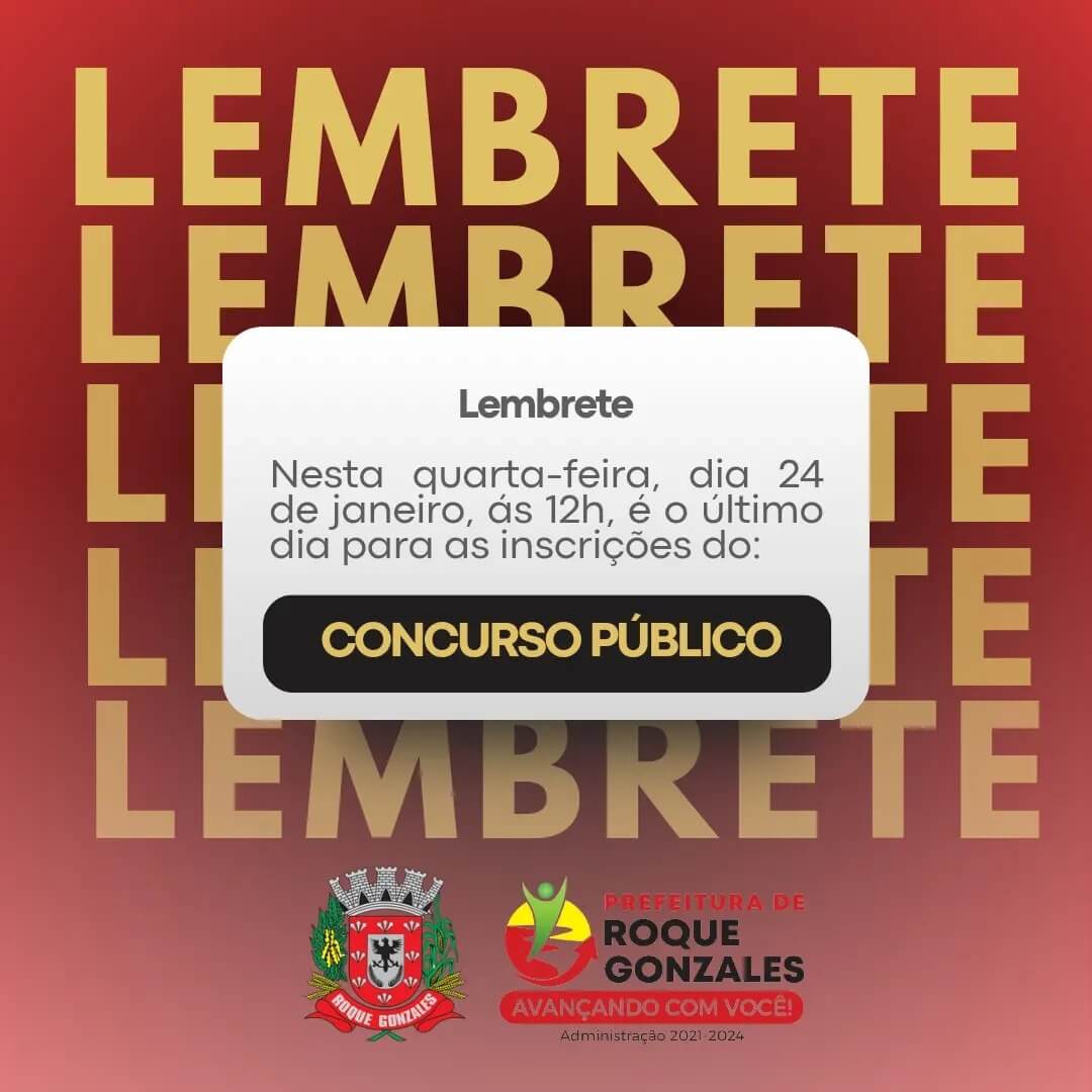 LEMBRETE!