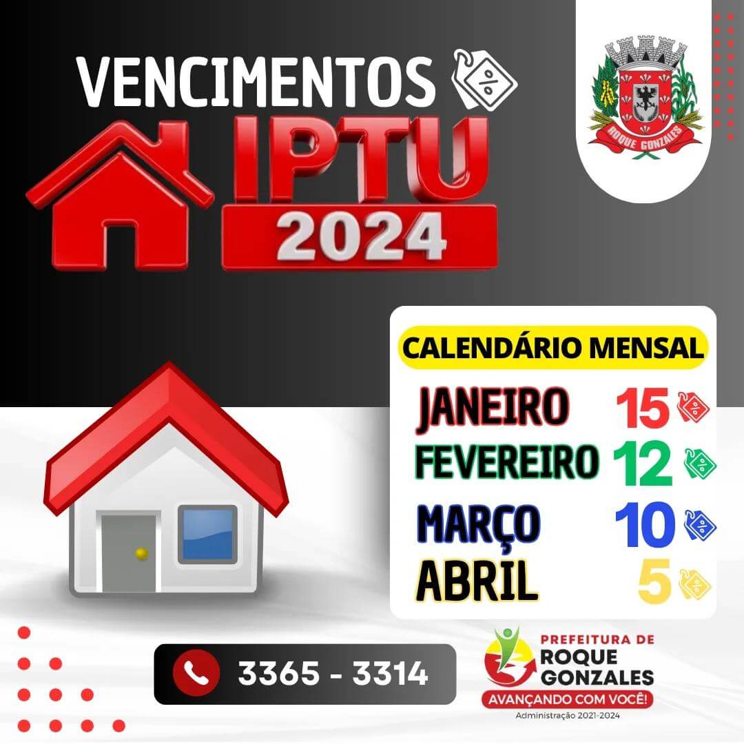 O IPTU 2024 JÁ ESTÁ DISPONÍVEL