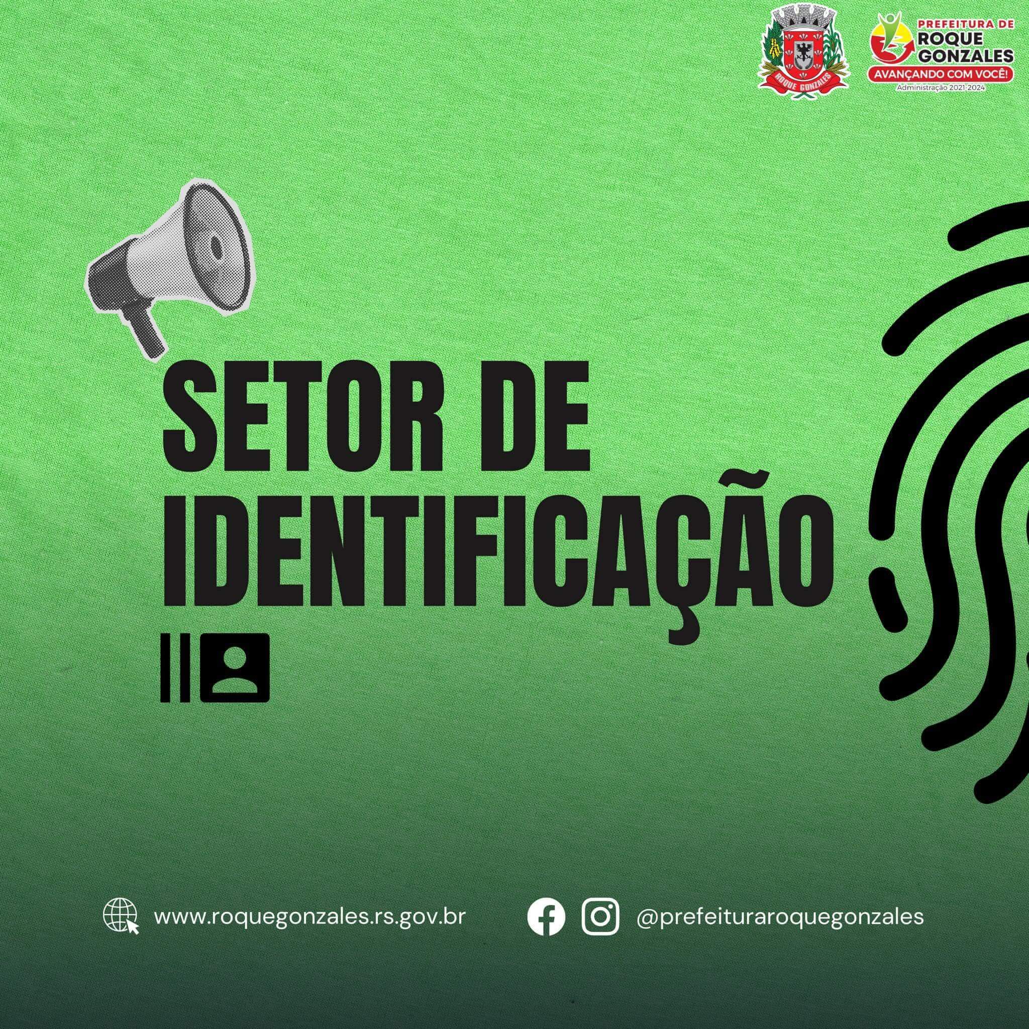 <p>COMUNICADO IMPORTANTE: SETOR DE IDENTIFICA&Ccedil;&Atilde;O</p>