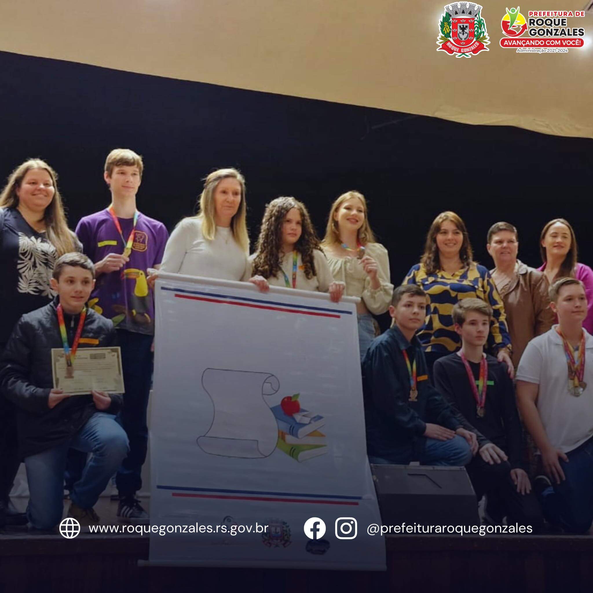 <p>ESTUDANTES DE ROQUE GONZALES BRILHAM NA 18&ordf; OLIMP&Iacute;ADA BRASILEIRA DE MATEM&Aacute;TICA DAS ESCOLAS P&Uacute;BLICAS</p>