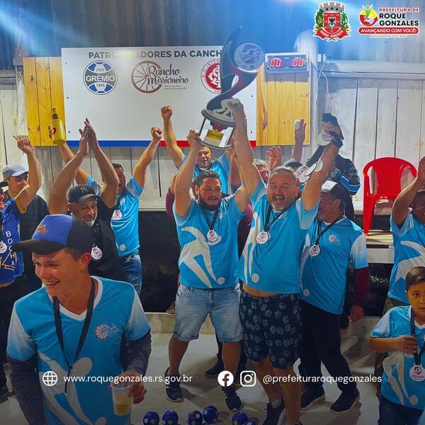 <p>RANCHO MISSIONEIRO VENCE O CAMPEONATO MUNICIPAL DE BOCHA 2024 EM ROQUE GONZALES</p>