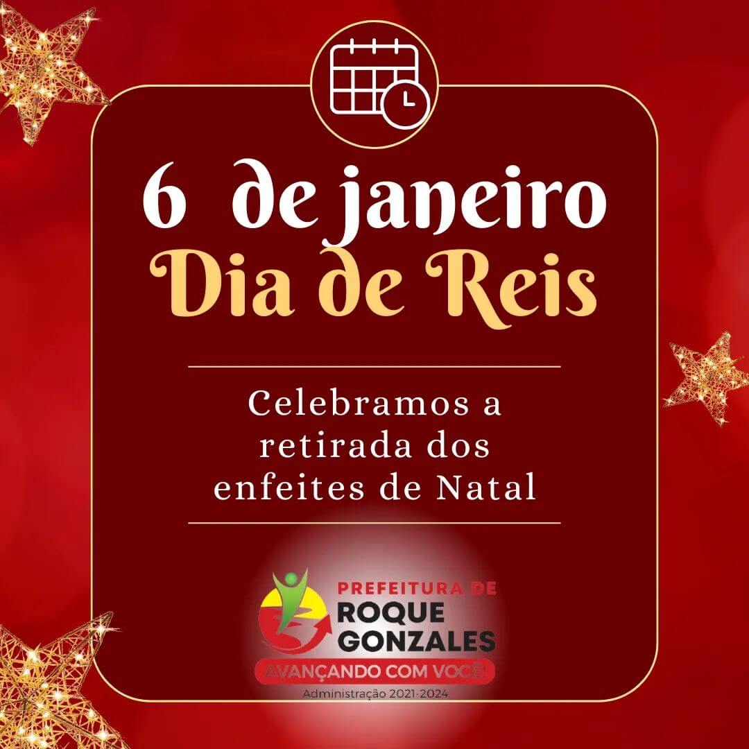 CELEBRAÇÃO DE RETIRADA DOS ENFEITES DE NATAL