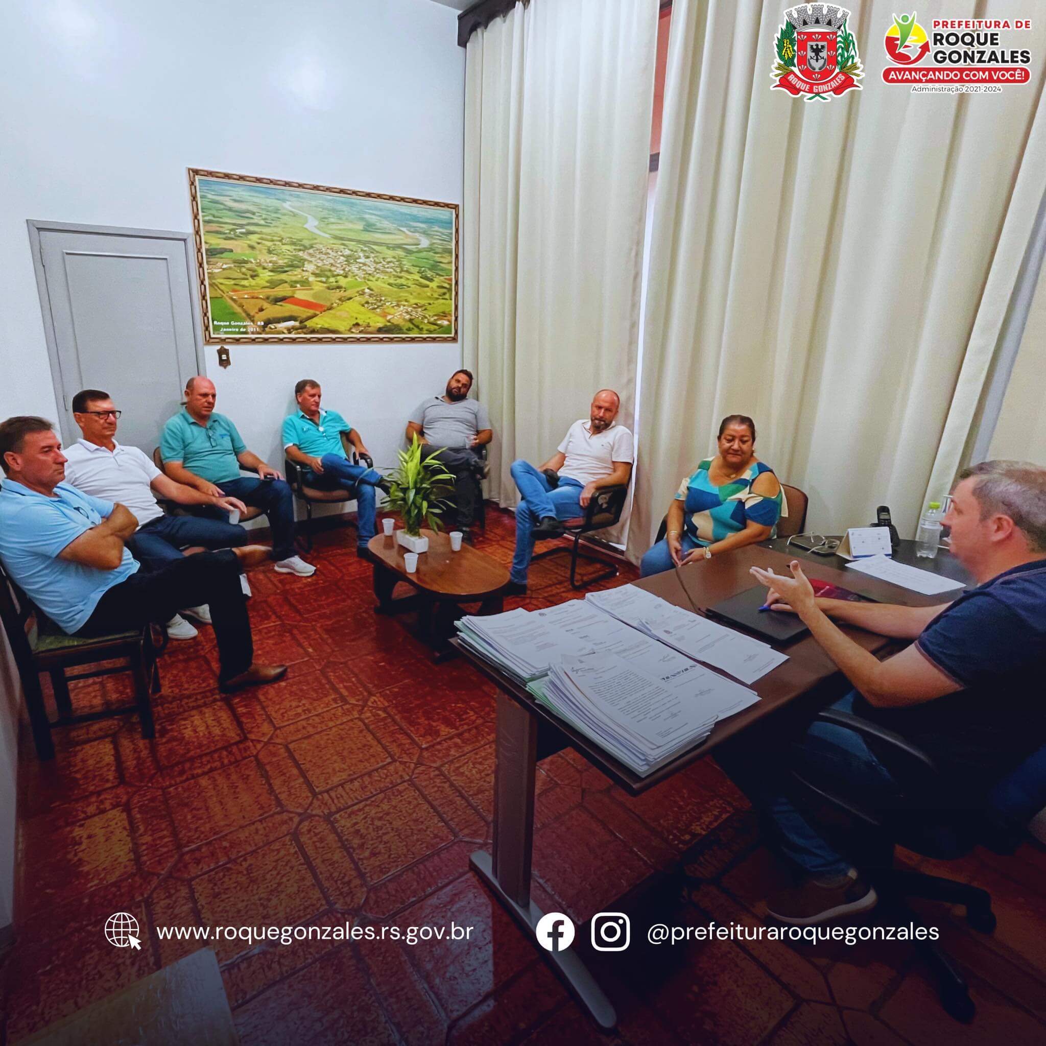 <p>PREFEITO E VICE-PREFEITO RECEBEM VEREADORES DO PROGRESSISTAS PARA DISCUSS&Atilde;O DE DEMANDAS E PROJETOS</p>