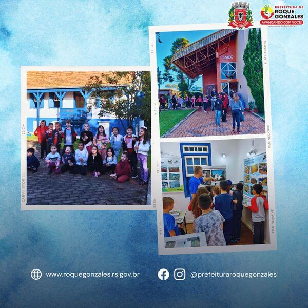 <p>ALUNOS DA ESCOLA MUNICIPAL SANTO ANT&Ocirc;NIO DE P&Aacute;DUA EXPLORAM A CULTURA LOCAL EM VISITA A MUSEUS</p>