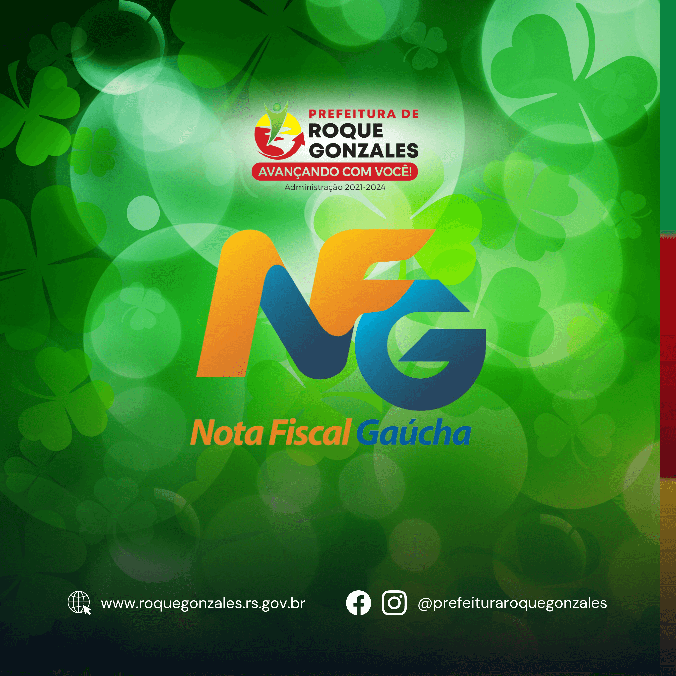 ROQUE GONZALES ANUNCIA VENCEDORES DO PROGRAMA NOTA FISCAL GAÚCHA