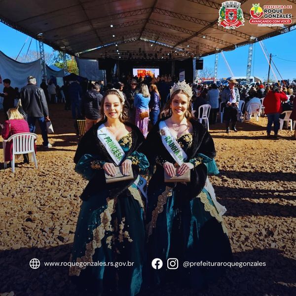 <p>SOBERANAS DE ROQUE GONZALES PARTICIPAM DO XIV CAF&Eacute; DE CAMBONA EM S&Atilde;O NICOLAU</p>