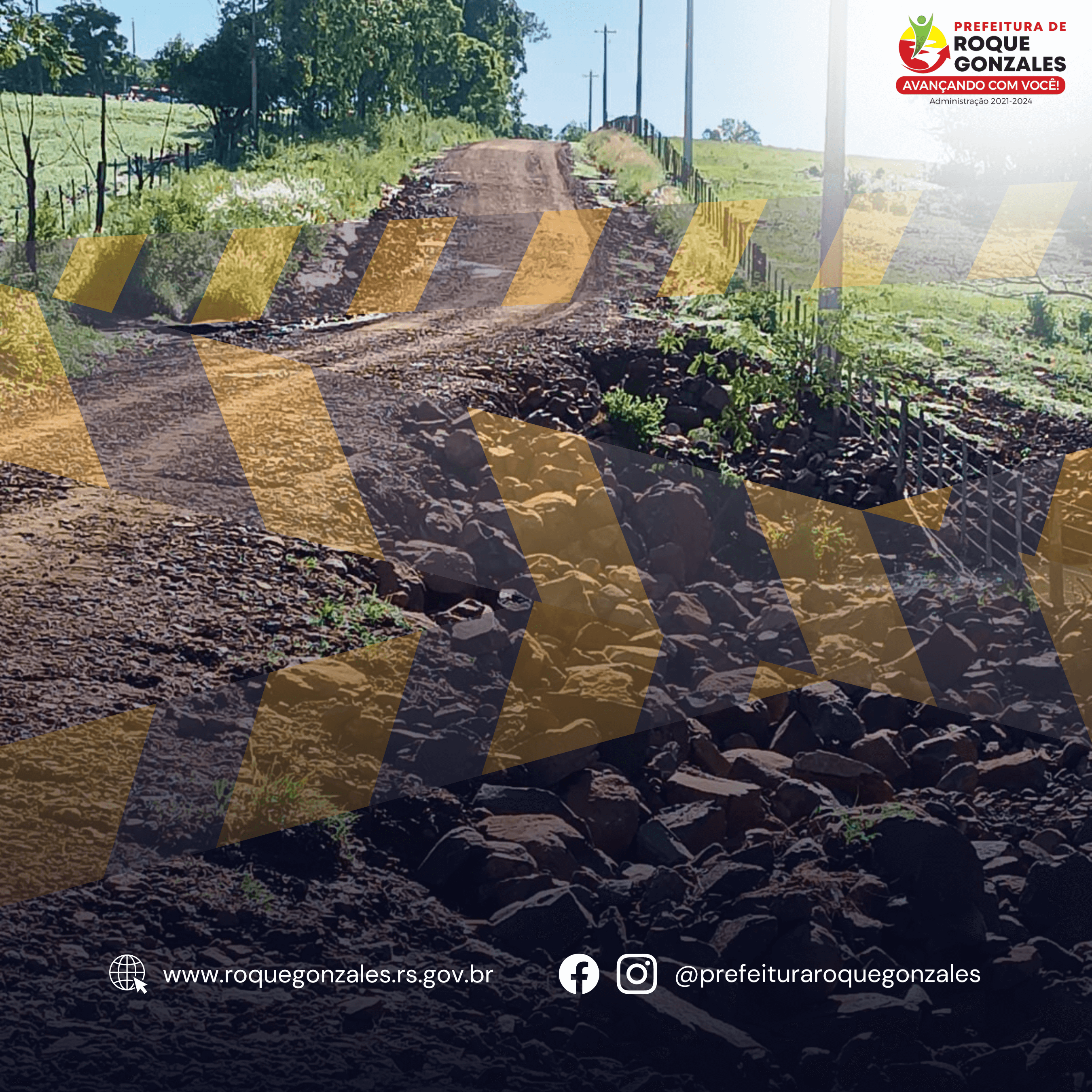 INTERDIÇÃO TEMPORÁRIA NA ESTRADA GERAL DA ESQUINA GRAMADO PARA INSTALAÇÃO DE GALERIAS DE CONCRETO