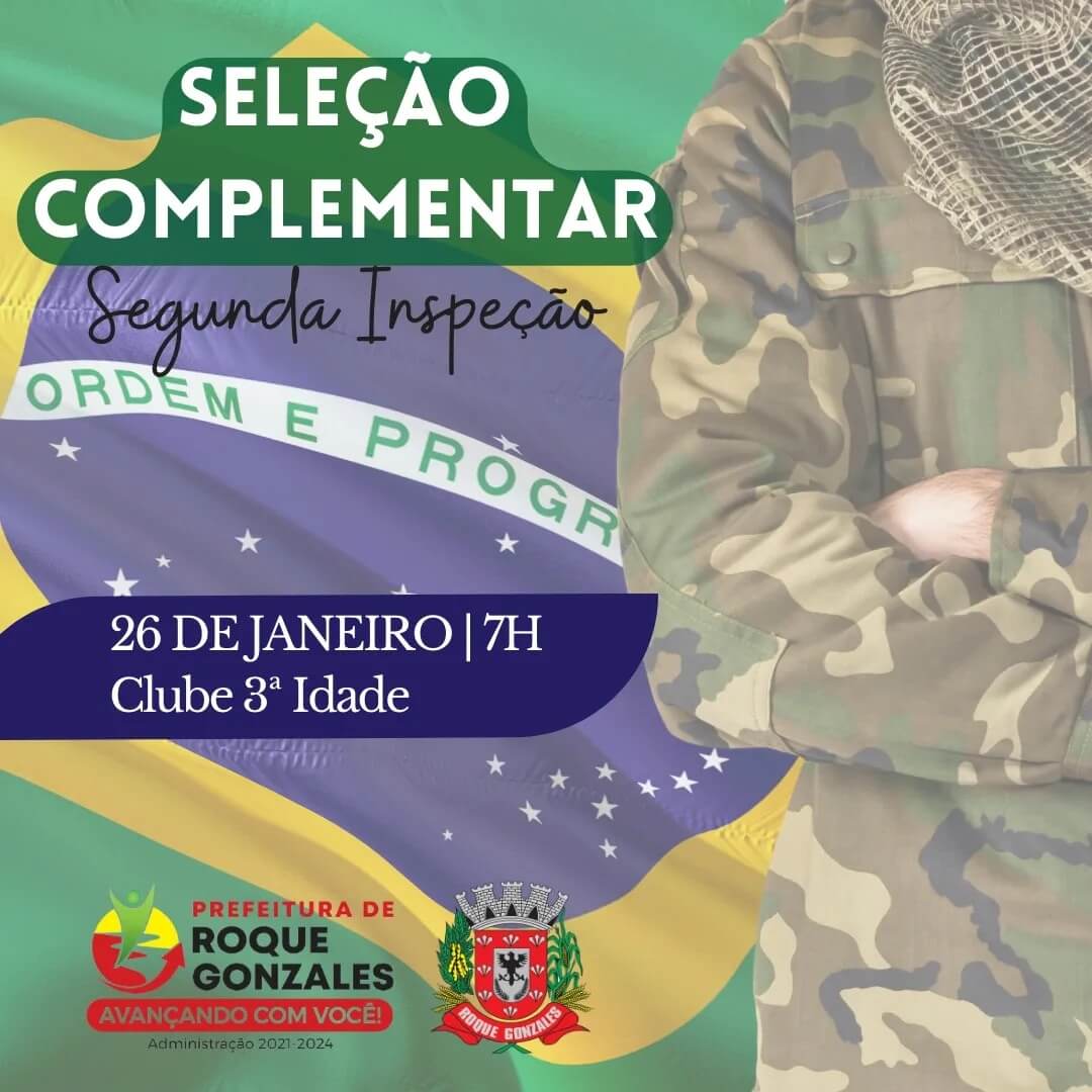 SELEÇÃO COMPLEMENTAR