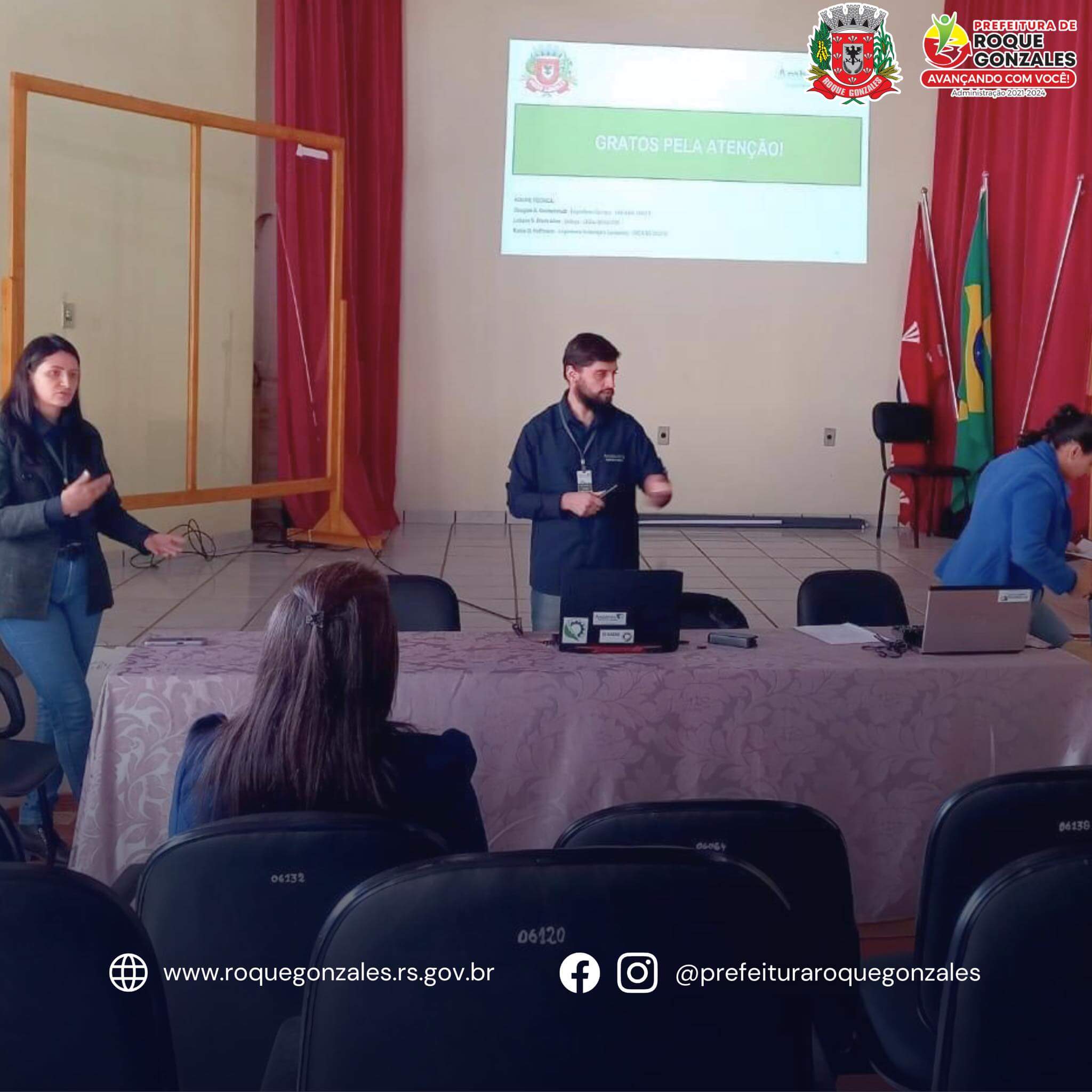 <p>COMIT&Ecirc; DE REVIS&Atilde;O DO PLANO MUNICIPAL DE SANEAMENTO B&Aacute;SICO REALIZA 1&ordf; REUNI&Atilde;O T&Eacute;CNICA EM ROQUE GONZALES</p>