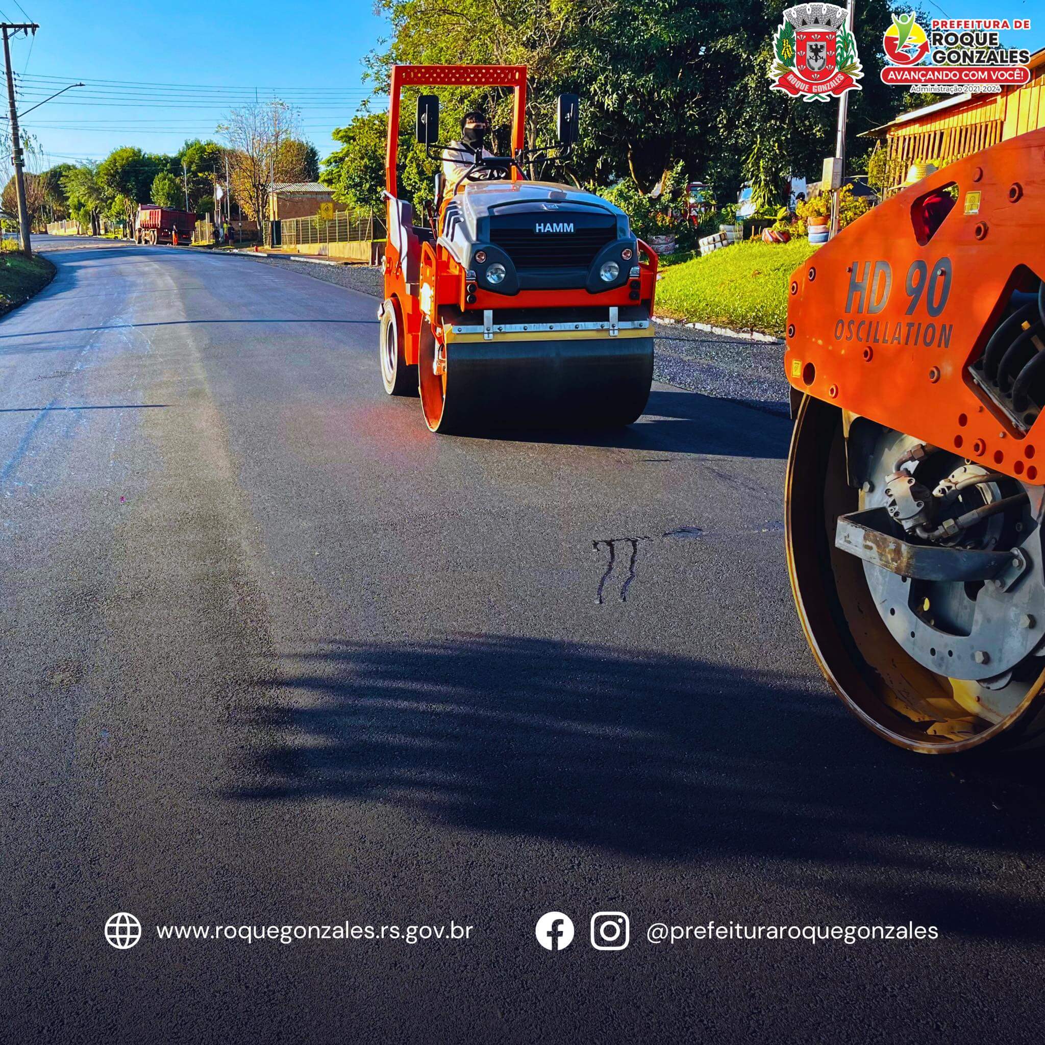 <p>OBRAS DE PAVIMENTA&Ccedil;&Atilde;O ASF&Aacute;LTICA EST&Atilde;O EM PLENO ANDAMENTO NO BAIRRO SANTO ANT&Ocirc;NIO</p>