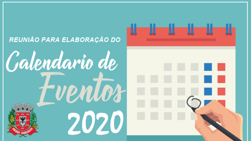 REUNIÃO PARA ELABORAÇÃO DO CALENDÁRIO DE EVENTOS 2020