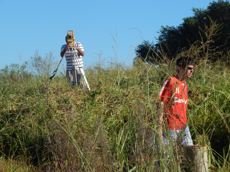 INICIADA A DEMARCAÇÃO DA RUA DA PRAIA.