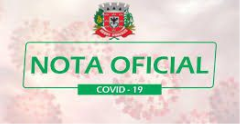 PREFEITURA PUBLICA NOTA OFICIAL SOBRE CASO DE SUSPEITA DE COVID-19