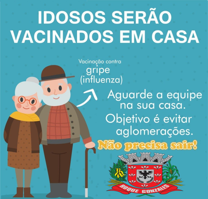 TEM INÍCIO A VACINAÇÃO DOMICILIAR A IDOSOS DO MUNICÍPIO 