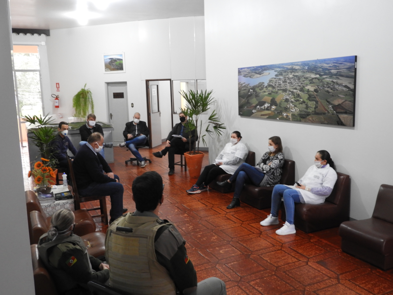 REALIZADA REUNIÃO DO COMITÊ DE ENFRENTAMENTO AO CORONAVÍRUS COVID-19