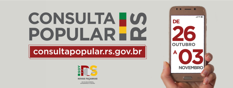 Eleitas prioridades regionais para compor a cédula virtual da Consulta Popular 2020