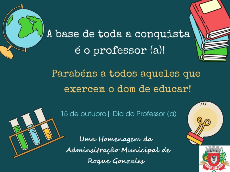 FELIZ DIA DO PROFESSOR