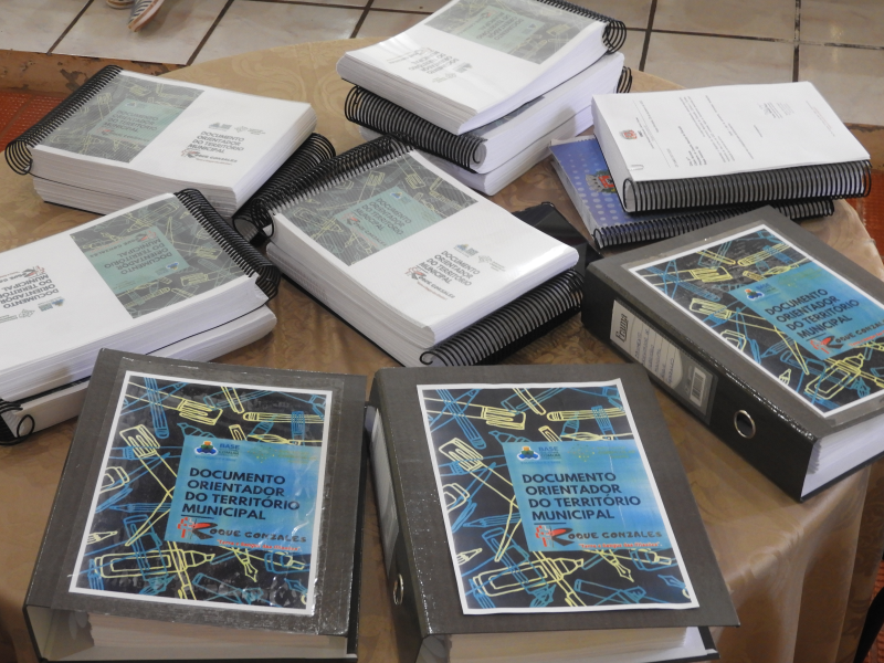 ENTREGA DO DOCUMENTO ORIENTADOR DO TERRITÓRIO MUNICIPAL