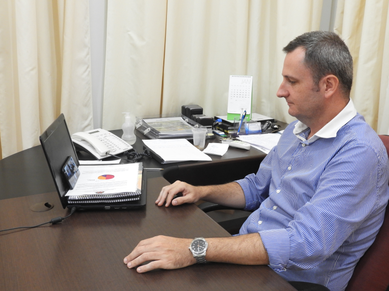 Prefeito Fernando participa de reunião para tratar sobre a cogestão