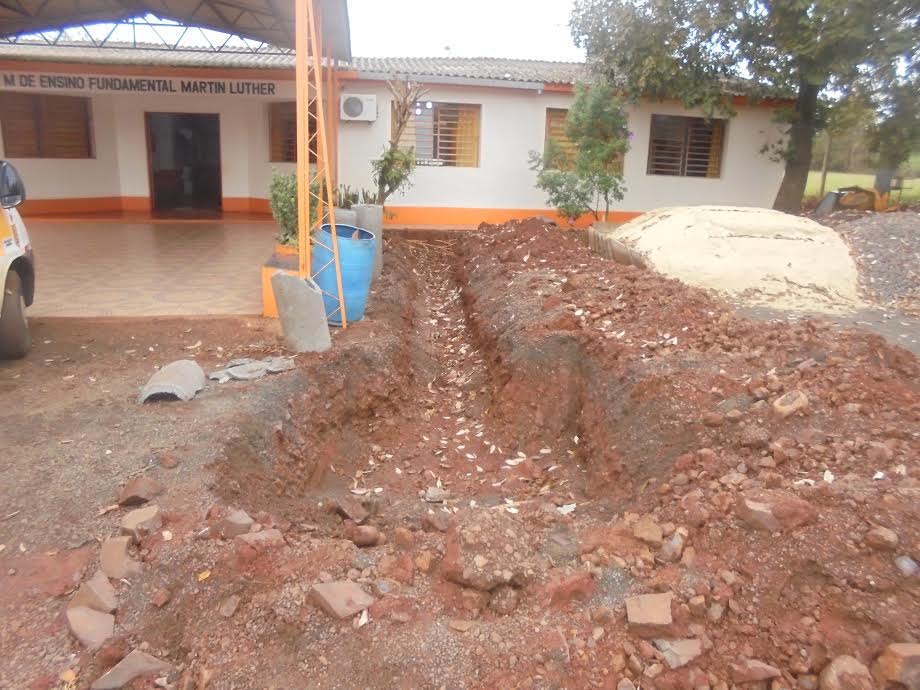 Cercamento da Escola Martin Luther