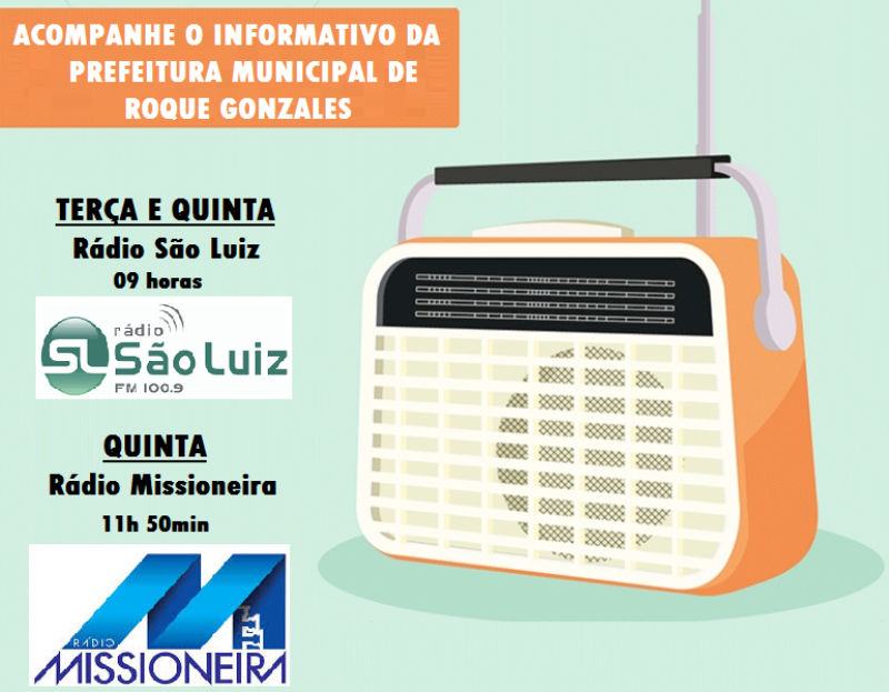 ACOMPANHE O INFORMATIVO DA PREFEITURA MUNICIPAL