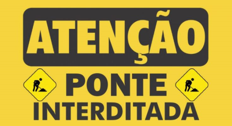 PONTE SERÁ INTERDITADA NA LINHA SALTINHO