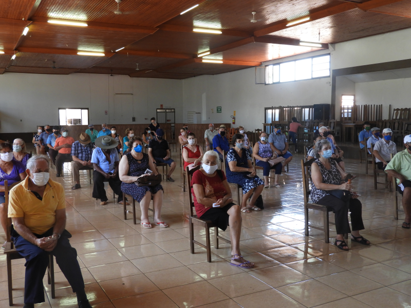 COVID-19: IMUNIZADOS IDOSOS DE 71 E 72 ANOS