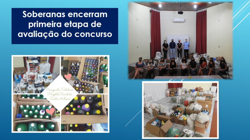 Soberanas encerram primeira etapa de avaliação do concurso