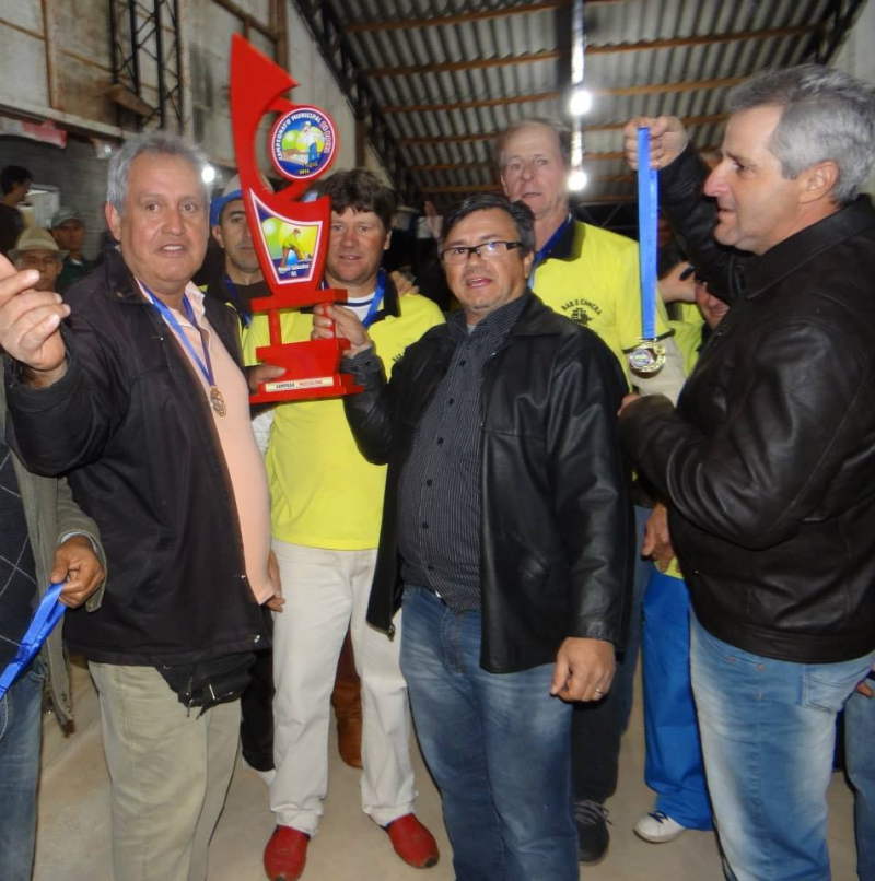 Campeões do Municipal de Bocha edição 2015