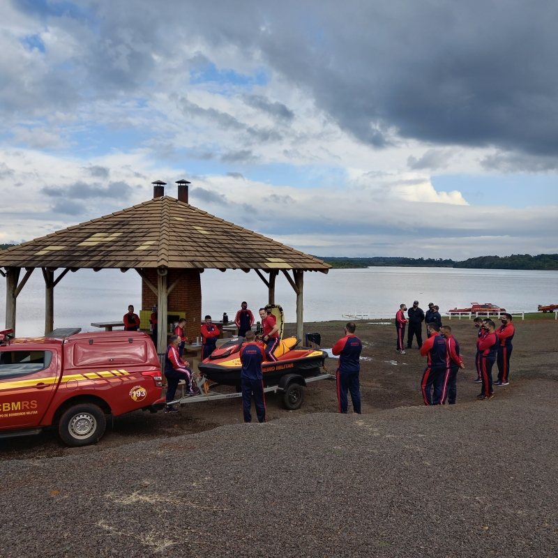 Mais eficiência em resgates na Prainha de Roque Gonzales