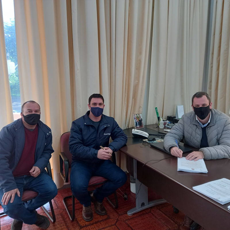 ASSINADO CONTRATO PARA O SISTEMA DE VIDEOMONITORAMENTO E CERCAMENTO ELETRÔNICO