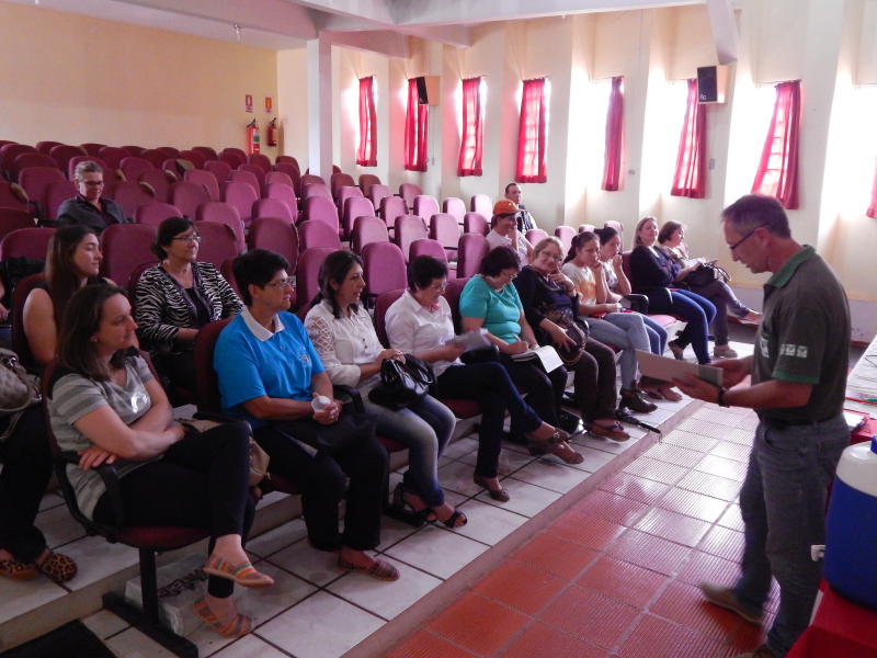 PALESTRA DO SENAR NA CASA DE CULTURA.