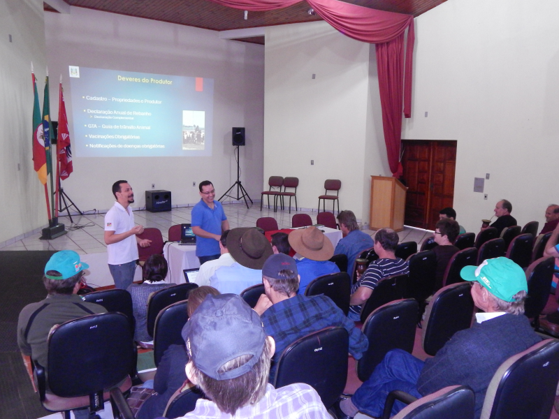 REUNIÃO COM DIREÇÃO DA INSPETORIA VETERINÁRIA