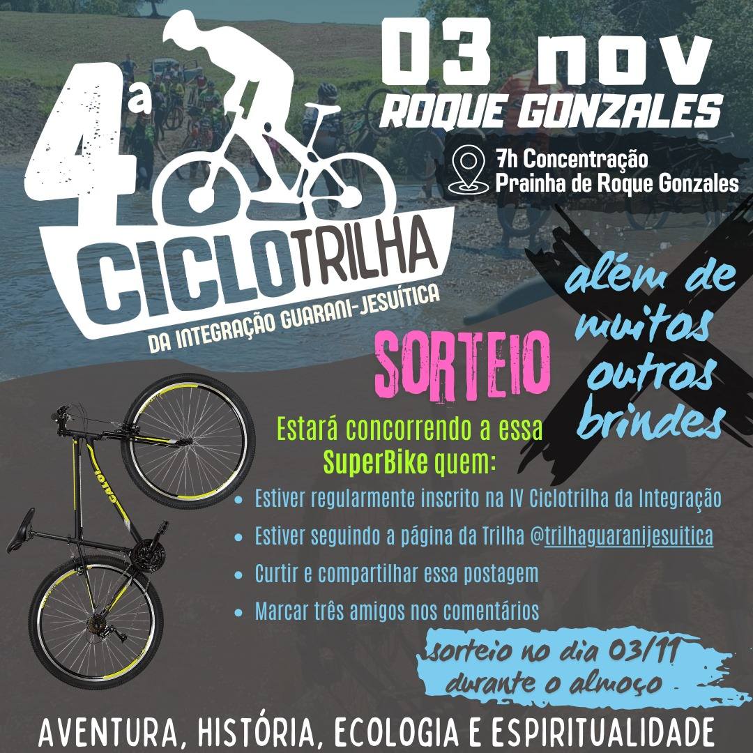 <p>4&ordm; TRILHA DA INTEGRA&Ccedil;&Atilde;O GUARANI-JESU&Iacute;TICA&nbsp;</p>