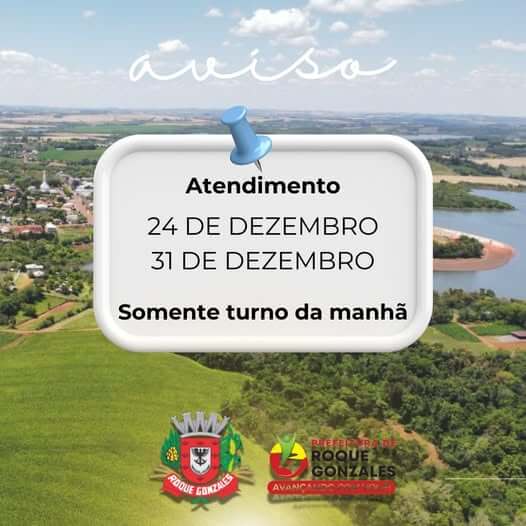 <p>ATENDIMENTO 24 E 31 DE DEZEMBRO</p>