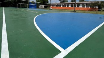 <p>MAIS ESPORTE E INTEGRA&Ccedil;&Atilde;O: QUADRA DA ESCOLA S&Atilde;O JOS&Eacute; DO SOBRADO &Eacute; REVITALIZADA</p>