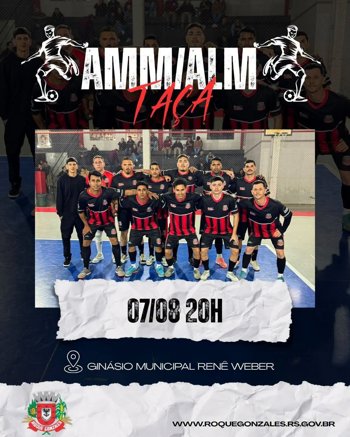 ROQUE GONZALES RECEBE NESTA SEXTA-FEIRA OS JOGOS DE VOLTA DAS QUARTAS DE FINAL DA TAÇA ALL/ALM