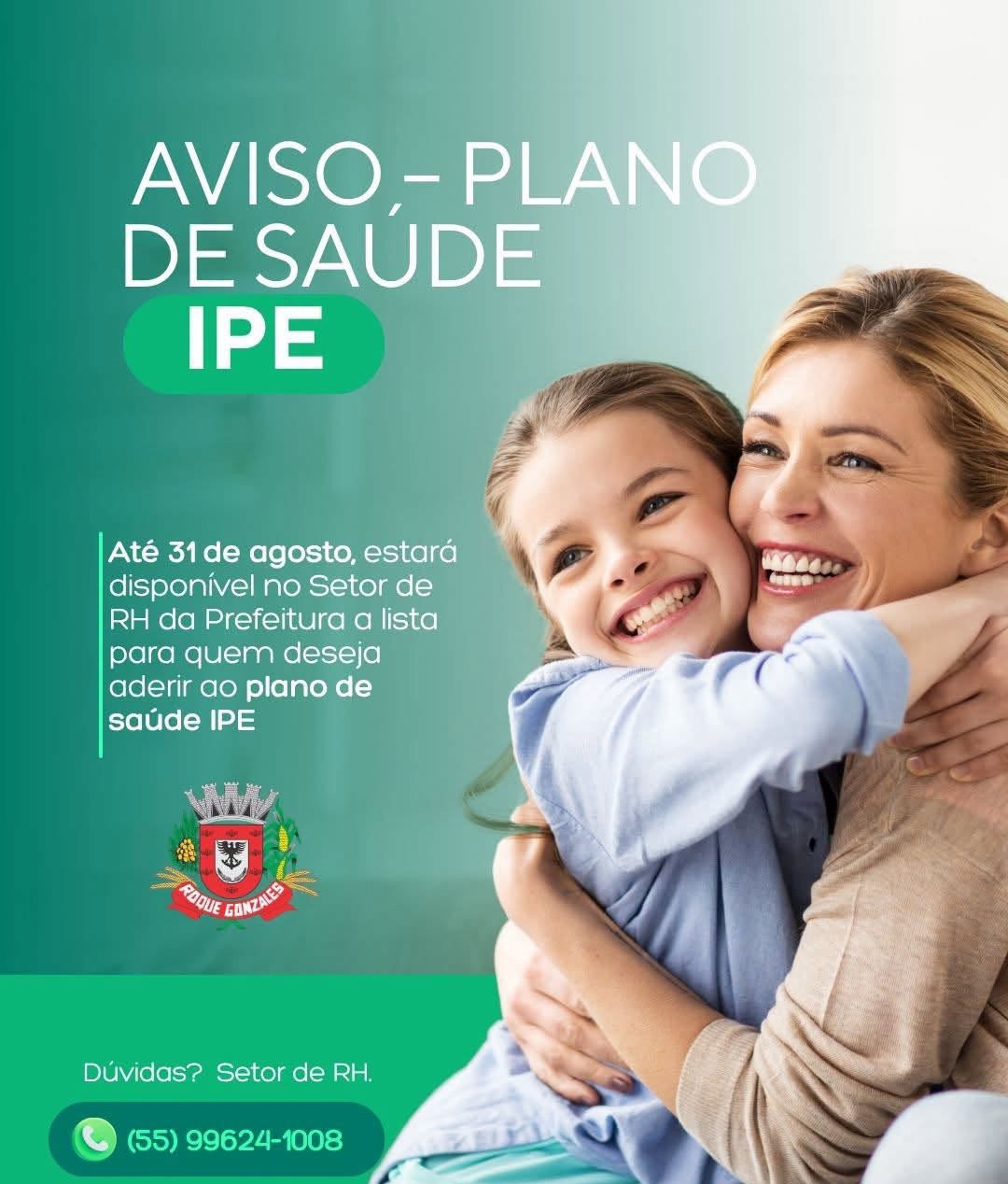 AVISO – PLANO DE SAÚDE IPE