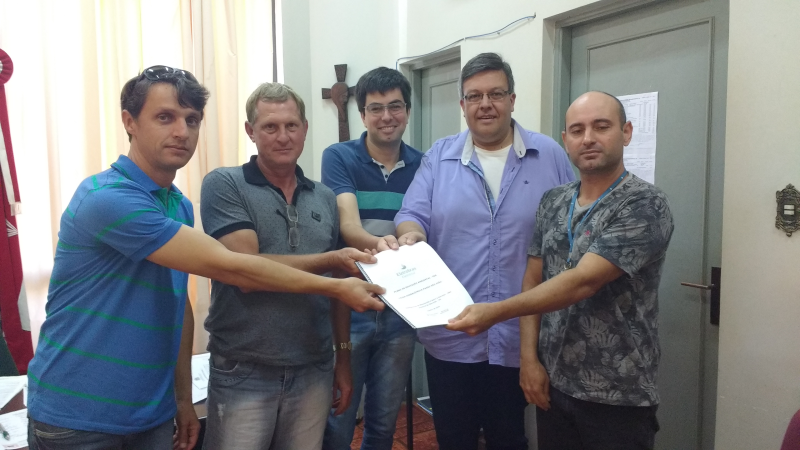 ADMINISTRAÇÃO MUNICIPAL RECEBE REPRESENTANTES DA ELETROSUL