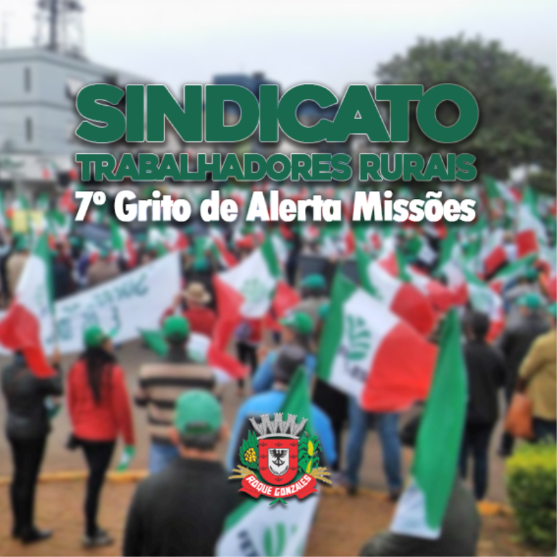 STR CONVIDA COMUNIDADE PARA O 7º GRITO DE ALERTA MISSÕES