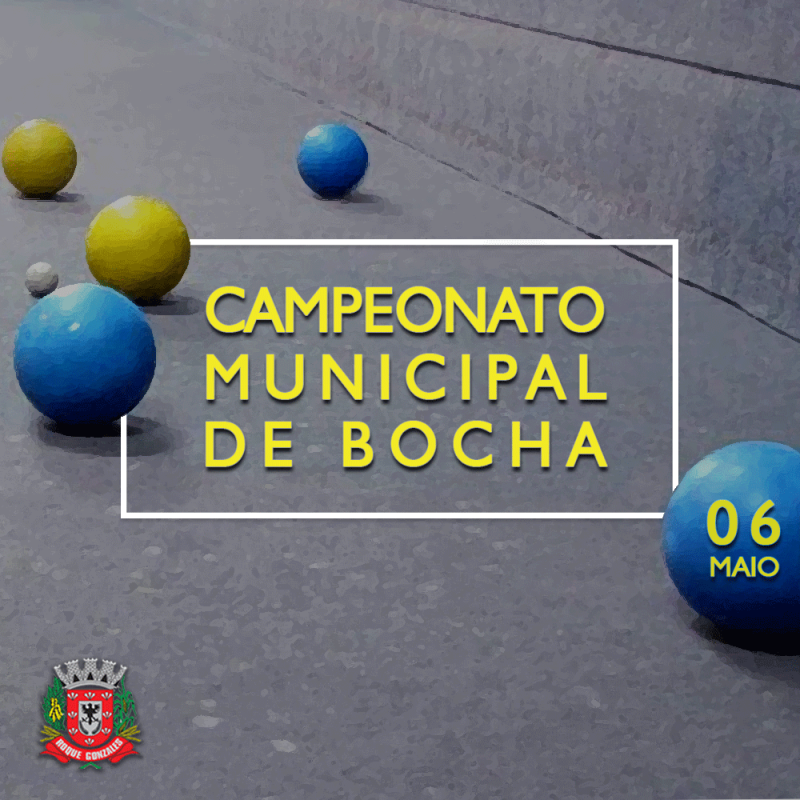 DEPARTAMENTO DE ESPORTES REALIZA CAMPEONATO MUNICIPAL DE BOCHA
