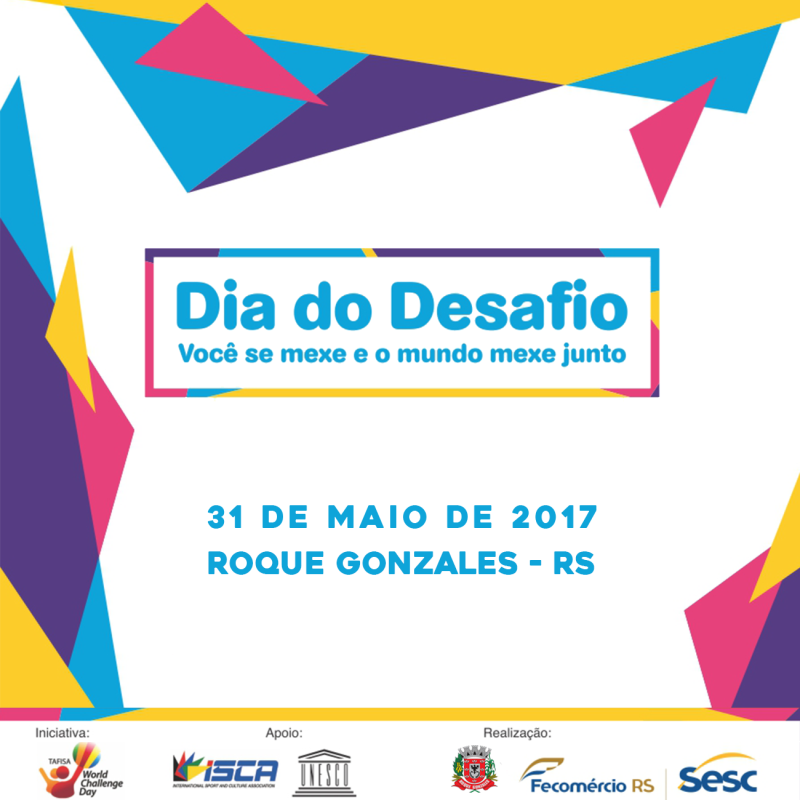 RESPIRE FUNDO, O DESAFIO VAI COMEÇAR EM ROQUE GONZALES