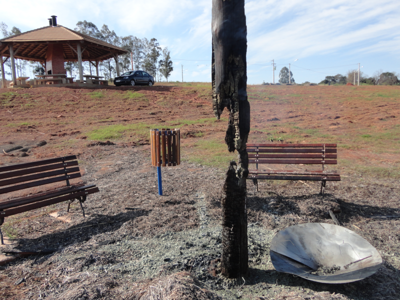 NOVA DEPREDAÇÃO EM PATRIMÔNIO PÚBLICO DE ROQUE GONZALES