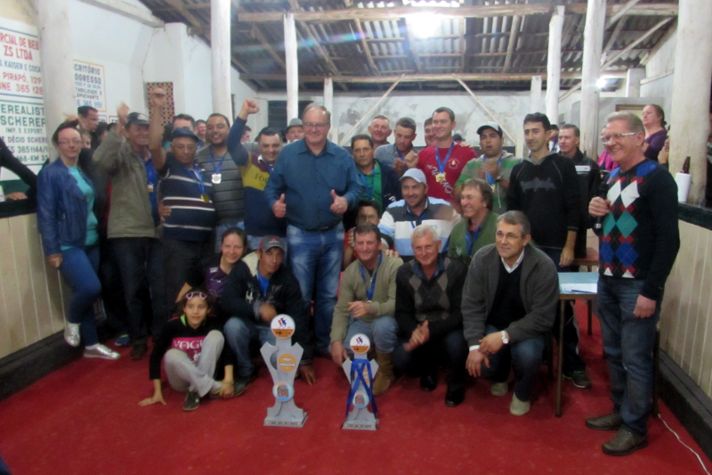 DEFINIDAS AS EQUIPES CAMPEÃS DO CAMPEONATO MUNICIPAL DE BOCHAS