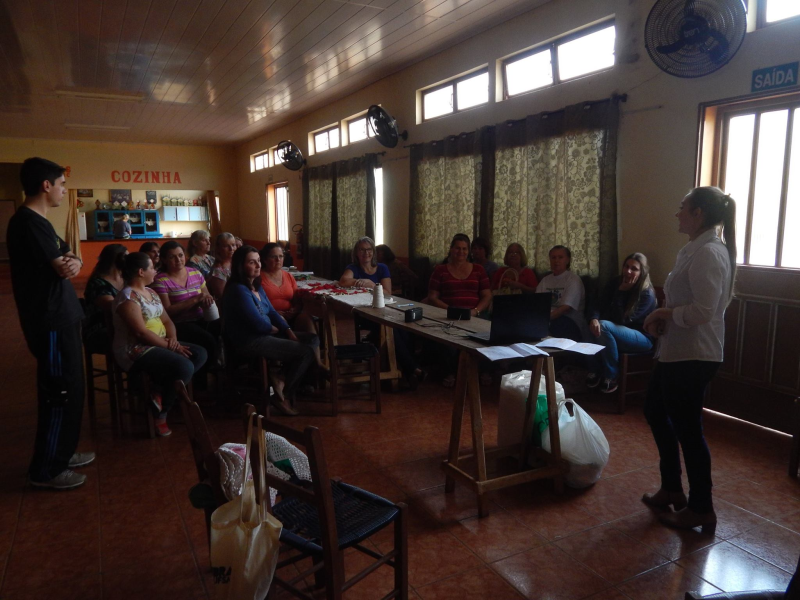 AÇÕES COM GRUPOS DE MULHERES DO PAIF