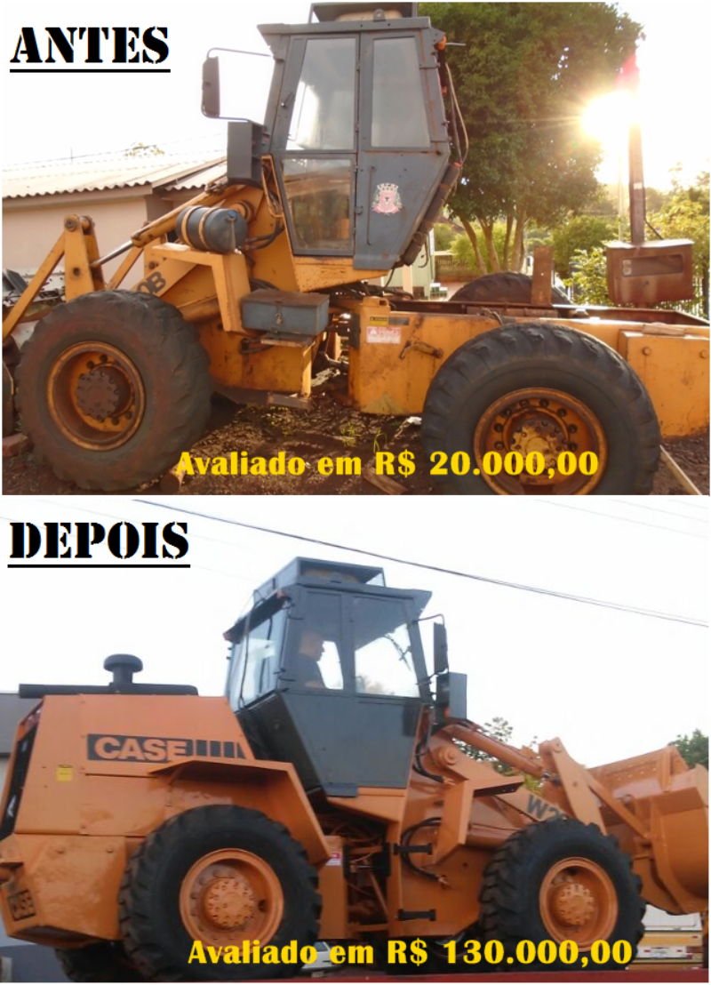 MAIS UMA MÁQUINA RECUPERADA