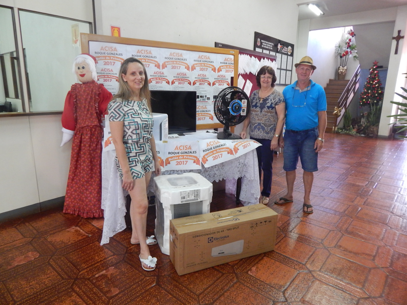 GANHADORES DO SHOW DE PRÊMIOS DA ACISA 2017