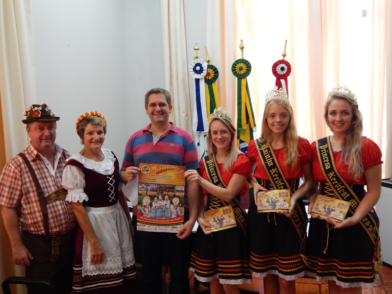 COMITIVA DA 25°KERBFEST MISSÕES DE SÃO PAULO DAS MISSÕES VISITA NOSSO MUNÍCIPIO 