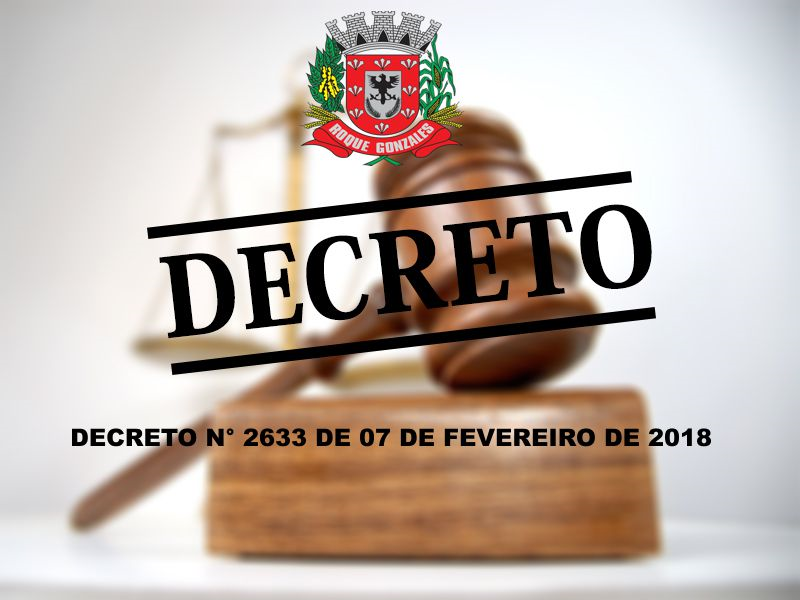 EXECUTIVO MUNICIPAL PUBLICA DECRETO QUE REGULAMENTA SERVIÇOS DE MÁQUINA